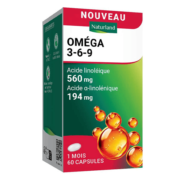 Oméga 3-6-9 - 60 Capsules