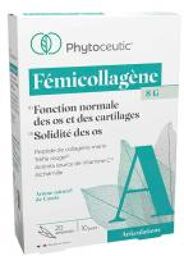 Fémicollagène 8 g 20 Ampoules - Boîte 20 ampoules de 10 ml