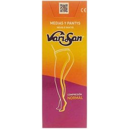 Collant À Compression Normale Beige Calibré Taille 5