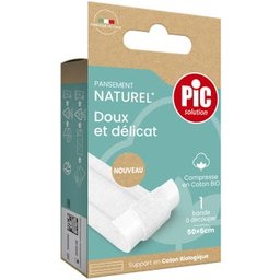 Pansement Naturel Doux et Délicat Bio 50x6cm 1ut