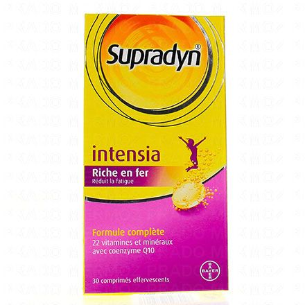 Intensia comprimés effervescents boite de 30 comprimés effervescents