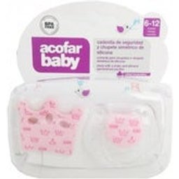 Sucette Latex Rose 6-12M 1ut
