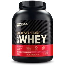 100 % Whey Gold Standard, Delicious Fraise, Poudre