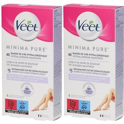 Veet® Minima™ Bandes de Cire Corps et Jambes