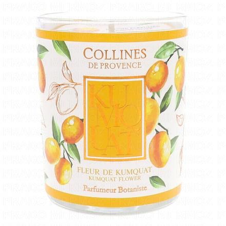 COLLINES DE PROVENCE Bougie Parfumée Fleur de Kumquat 180g
