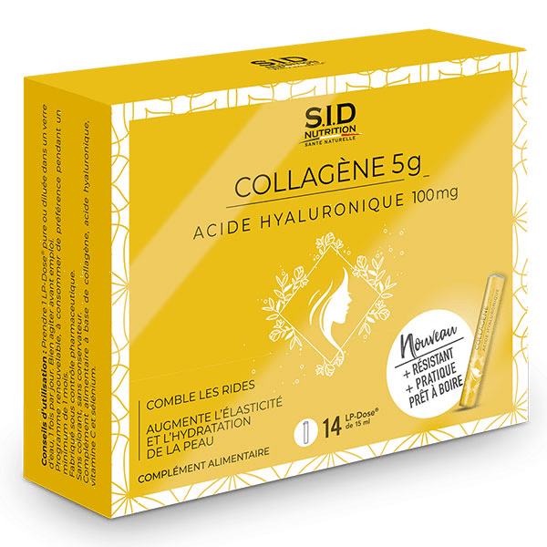 - Collagène Acide 5 g Hyaluronique 100 mg  14 LP- Doses®