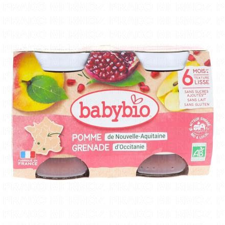 Fruits - Pomme grenade +6mois 2x130g