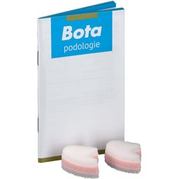 Podo 44 – Séparateur Demi-lune Mousse Blanc-Rose Small