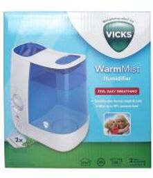 Humidificateur d'Air à Vapeur Chaude VH845E2 - Boîte 1 humidificateur + 2 tablettes VapoPads