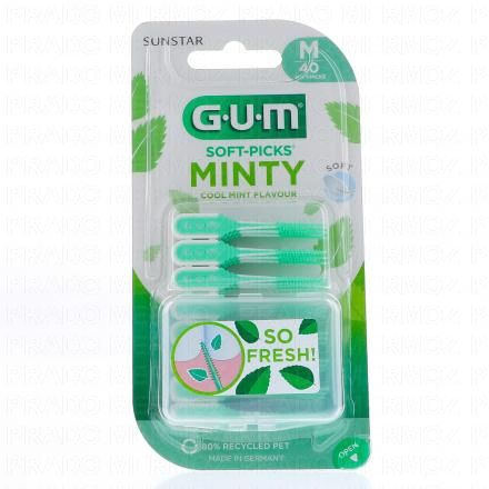Soft-Picks Comfort Flex bâtonnet interdentaire Médium x40