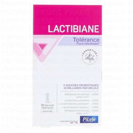 Lactibiane tolérance boîte 30 gélules
