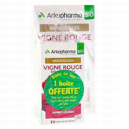 Arkogélules - Vigne Rouge Bio 150 Gélules + 45 Gélules