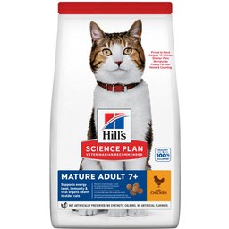 Hill's™ Science Plan™ Chat Adult Mature 7+ Poulet