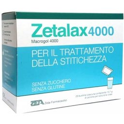 Zetalax 4000 Macrogol 20 Sachets