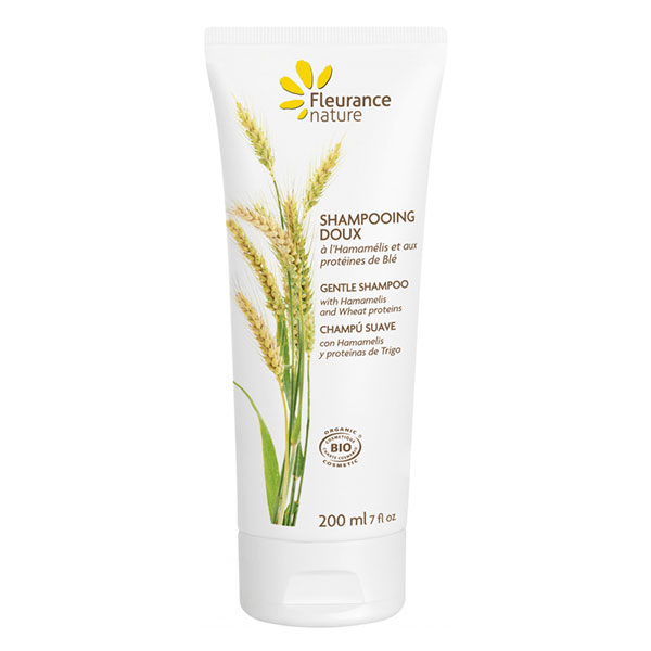 Shampoing  et masques capillaires doux à l'Hamamelis Bio 200 ml