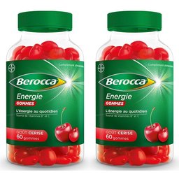 Berocca® Energie gommes Multivitamines Réduction de la fatigue, vous aide à retrouver votre énergie au quotidien