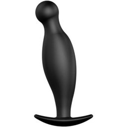Anal Plug Silicone 11.7 Cm Noir 1pc