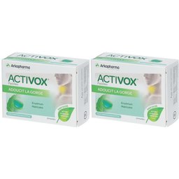 Arkopharma Activox pastilles pour la gorge sans sucre à la menthe