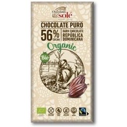 Chocolate Negro 56% Eco Sin Glutenluten 100g