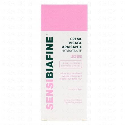 SENSI Crème visage hydratante apaisante légère tube 40ml