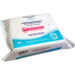 Lire Women's Makeup Remover Wipes Wipes Rose Hip Pack 25u