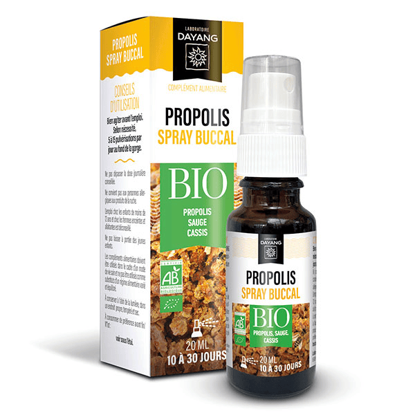 Spray Buccal Propolis Bio 20ml