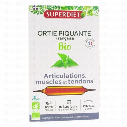 Ortie Piquante bio articulations ampoules 15ml x 20