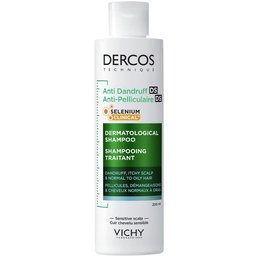 Dercos Technique Antipelliculaire DS Shampooing traitant pellicules & démangeaisons cheveux normaux à gras 200ml