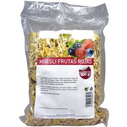 Muesli Frutos Rojos 800g