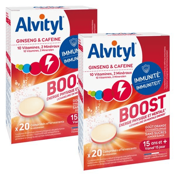 Boost Lot de 2 x 20 comprimés