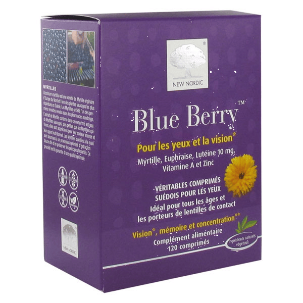 Blueberry 120 comprimés