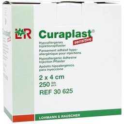 Curaplast Sensitive 2x4cm 250uts