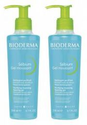 Sébium Gel Moussant Nettoyant Purifiant Lot de 2 x 200 ml - Lot 2 x 200 ml