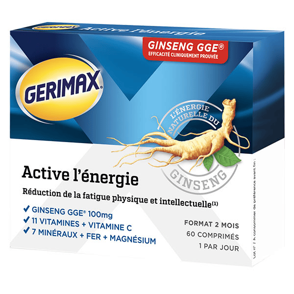  Active Energie Adultes 60 comprimés