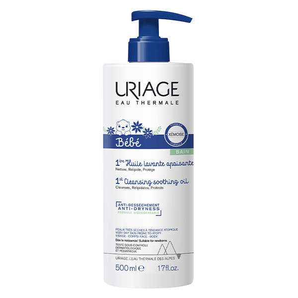 Bébé 1ère Huile Lavante Apaisante Anti-Irritations 500ml