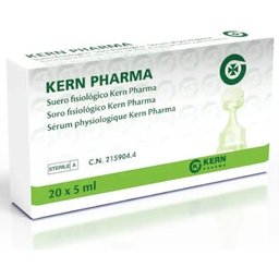 suero fisiológico estéril monodosis 20x5ml