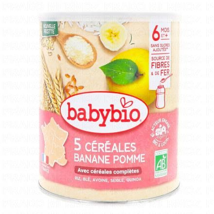 Céréales - banane pomme dès 6 mois 220g