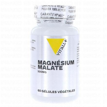 VIT'ALL+ Magnesium malate 500ml x60 gélules