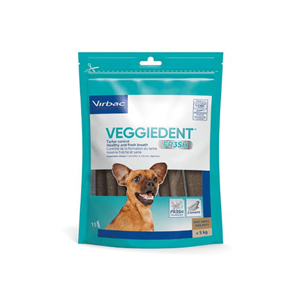 Veggiedent Fresh XS Lamel 15 unités