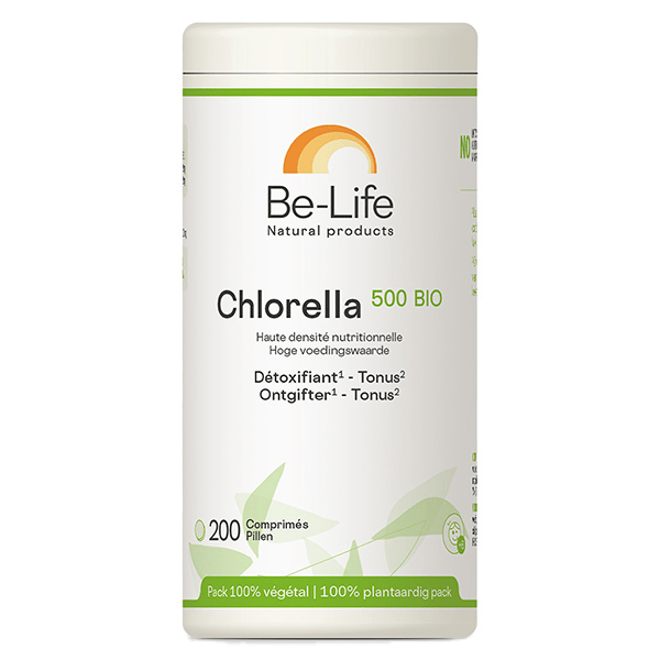 Be-Life Chlorella 500 Bio 200 comprimés