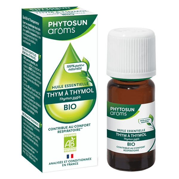 Huile Essentielle Thym à Thymol Bio 10ml