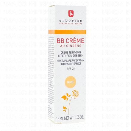 BB Crème Au ginseng SPF20 Nude 15ml