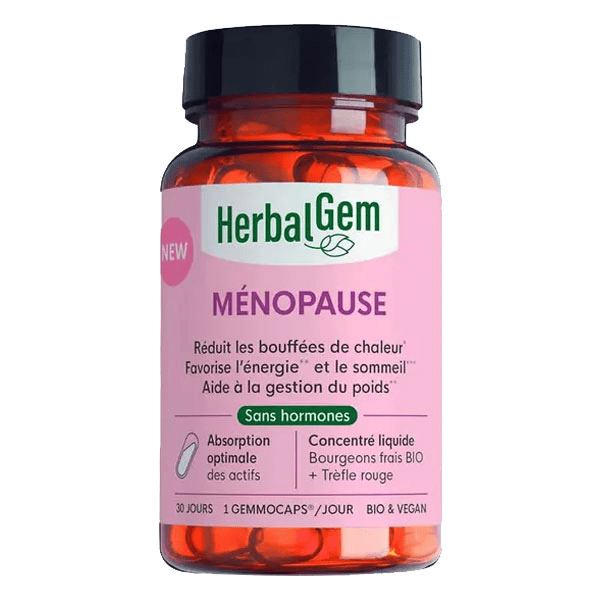 - Réduit Bouffées de Chaleur & Favorise Sommeil et Énergie – 30 Capsules Bio