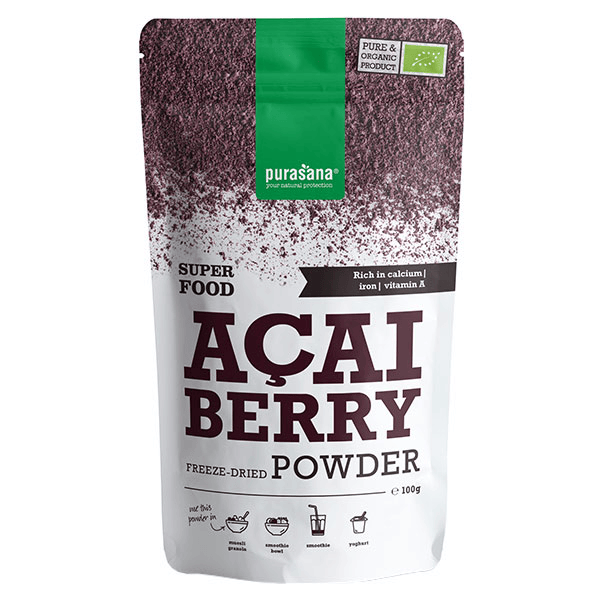 Baies d'Açai Poudre Bio 100g