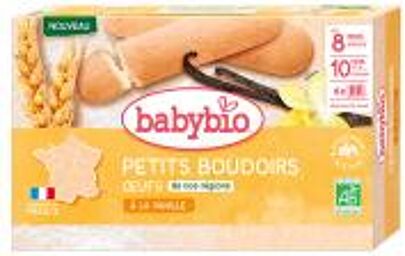 Petits Boudoirs à la Vanille - Oeufs de Nos Régions 120 g - Boîte 120 g