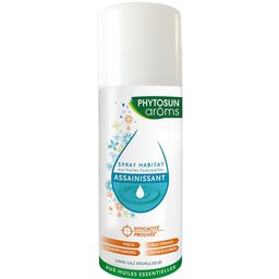 Aroms - Spray Habitat Assainissant - aux Huiles Essentielles - Élimine Bactéries - Désinfecte, Purifie - 1x 400 ml