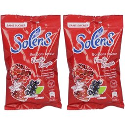 Solens Bonbons Saveur Fruits Rouges Sans Sucres