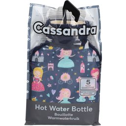 Cassandra Bouillotte Housse Super soft Princesses Enfants 1,8L