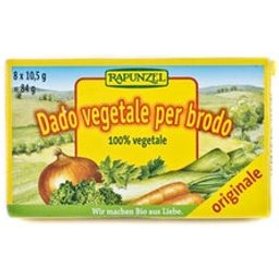 Cubes de Bouillon de Légumes Bio 8uts