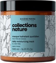 Eugène Perma Collections Nature Masque Hydratant Quotidien Tous Types de Cheveux 500 ml - Pot 500 ml